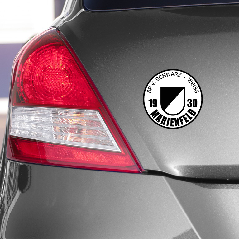 Autoaufkleber SW Marienfeld